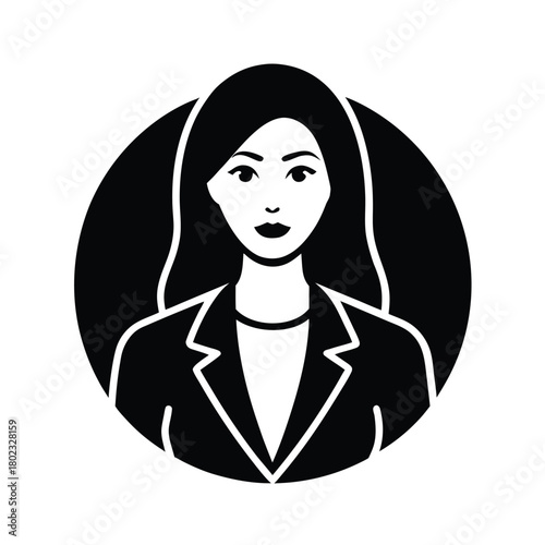 latina businesswoman icon