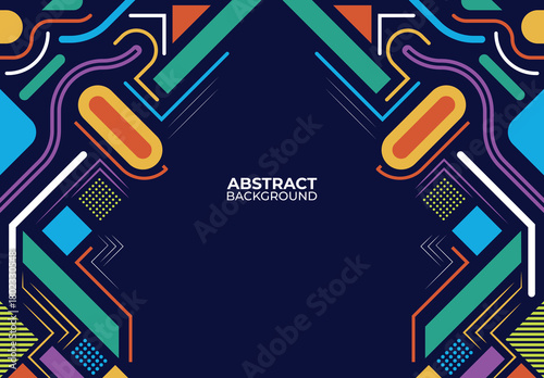  Abstract geometric background design, background for seminar banners, abstrac background design, bauhaus background design