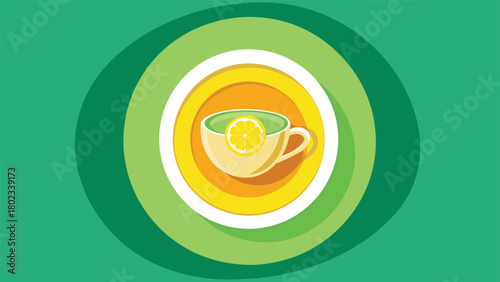 vertical banners displaying green leaves alongside tea, highlighting a fresh and botanical design..eps