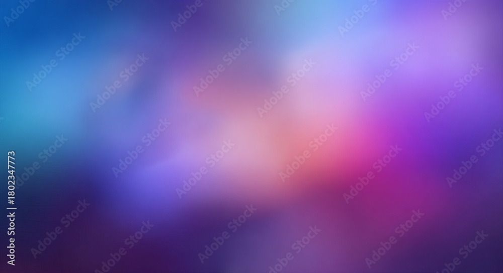 Fototapeta premium A blurry image of a purple and blue background with a pinkish hue