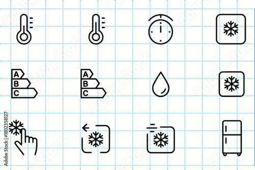 Freezer icons