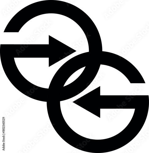 Currency Icon with Arrow Symbol – Financial Business Money Sign Illustration for Economy, Investment and Finance Designs