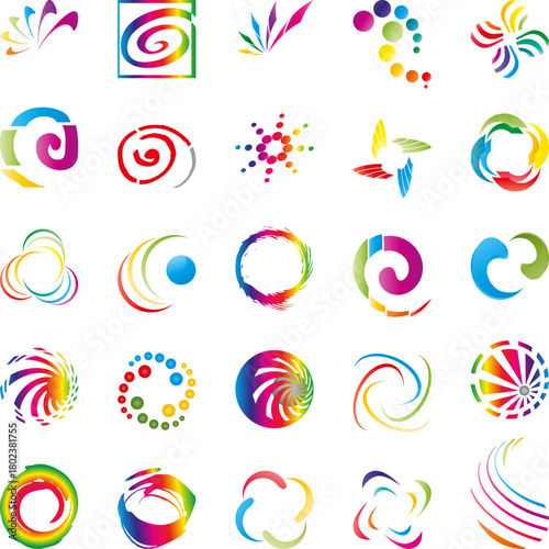 Spiralen Sammlung, Logo, Multimedia, Spiralen Logos, Logos Sammlung
