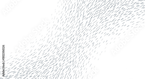 Abstract background featuring a dense, textured pattern of short, gray lines radiating from the upper right corner, creating a dynamic visual effect.