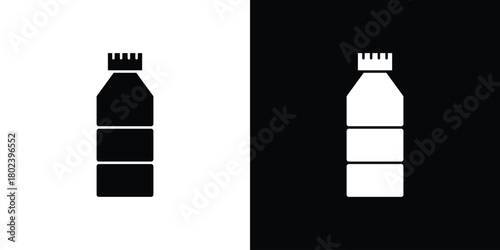 Bottle icon Isolated. icon for logo, graphic design and more.