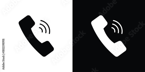 Call icon Isolated. icon for logo, graphic design and more.