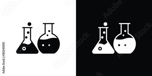 Chemistry icon Isolated. icon for logo, graphic design and more.