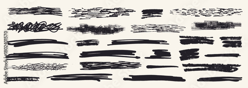 Unique grunge marker textures