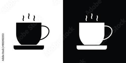Coffee icon Isolated. icon for logo, graphic design and more.