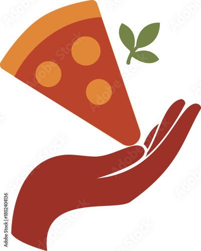 Logo for a qualitative pizzeria