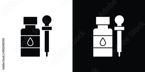 Essential oils icon Isolated. icon for logo, graphic design and more.
