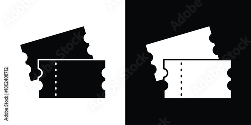 Event ticket icon Isolated. icon for logo, graphic design and more.