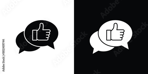 Feedback icon Isolated. icon for logo, graphic design and more.