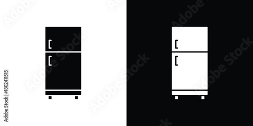 Fridge icon Isolated. icon for logo, graphic design and more.