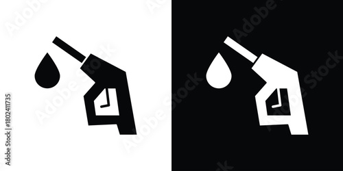 Fuel icon Isolated. icon for logo, graphic design and more.