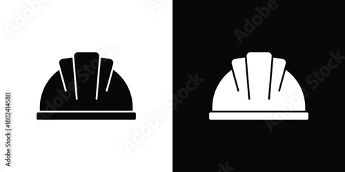 Hard hat icon Isolated. icon for logo, graphic design and more.