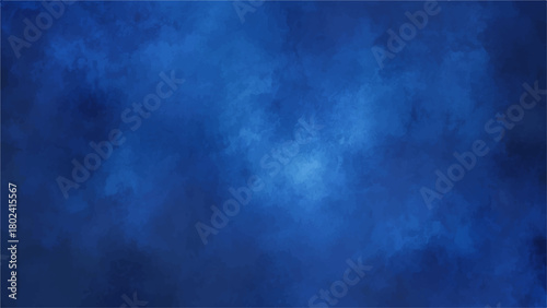Dark Sapphire Blue Grunge Texture Background with  Moody, Distressed Wall Surface with Subtle Spotlight Effect. Cyberpunk, Movie Poster, or Dramatic Digital Overlay.