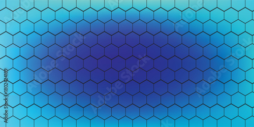 Abstract background of hexagon shapes. Easy to edit the color and layout.