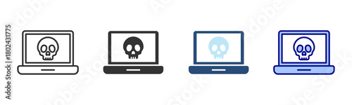 Hack Icon Set. Designed In Multi Style