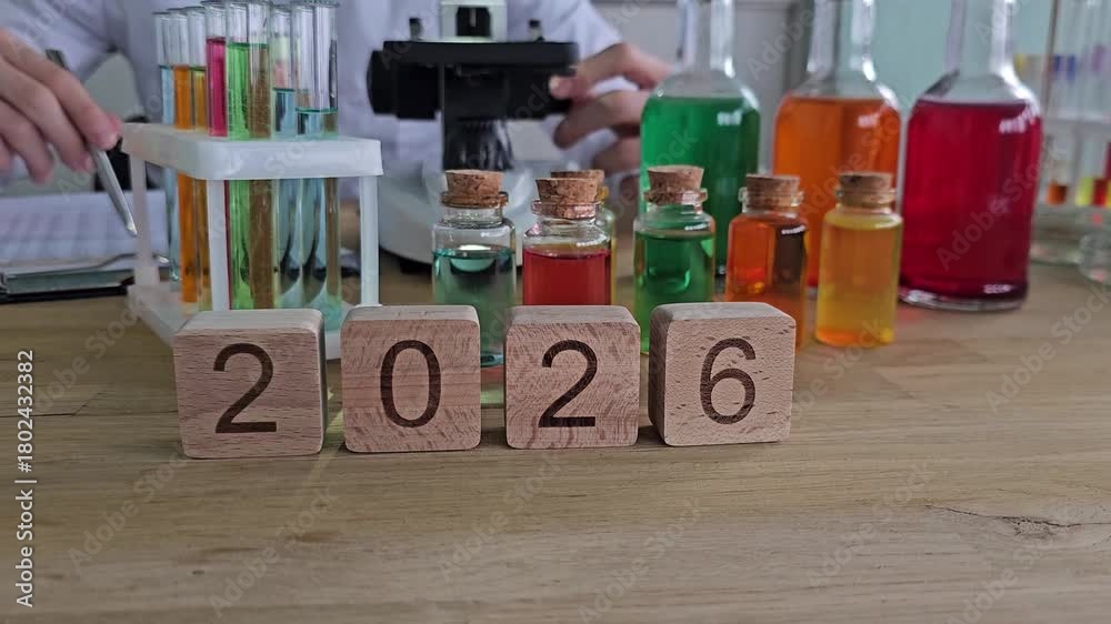 Experiments and innovations in a science lab setting in 2026 boosts ...
