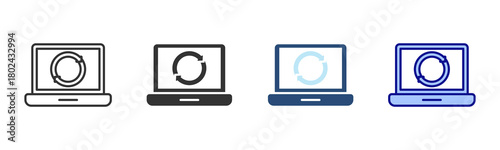 Update Icon Set. Designed In Multi Style