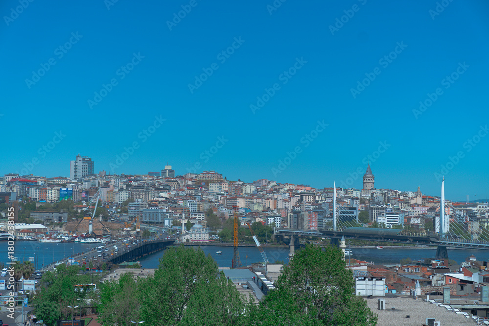 Fototapeta premium istanbul city scape view