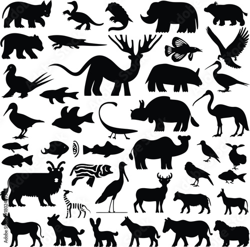 Animal silhouette