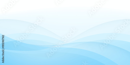 Abstract white wavy glowing lines on a blue background. Futuristic digital high-technology pattern. Health Care concept.