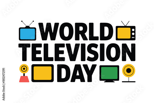 World Television Day celebrates the impact of television on society with iconic visuals.