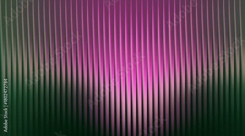 Abstract background with vertical lines and gradient colors, pink and green