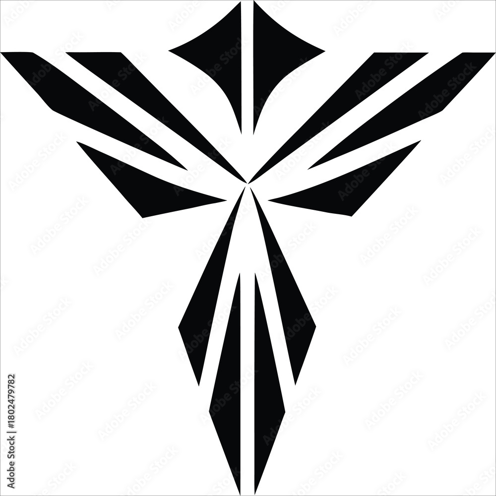 Obraz premium Prism Wing Radiance, Crystal Shard Ascension