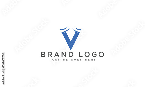letter V logo design vector template design for brand.