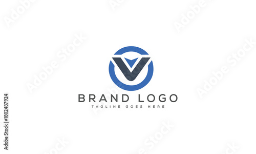 letter V logo design vector template design for brand.