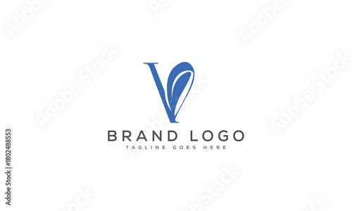 letter V logo design vector template design for brand.