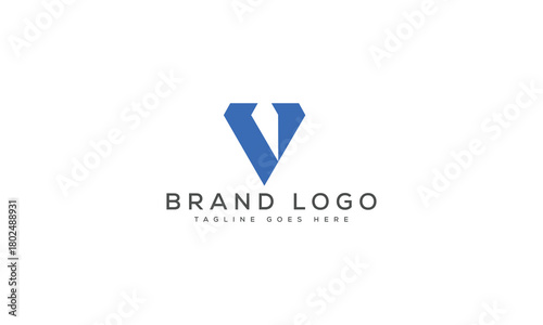 Free Download letter V logo design vector template design for brand. - GFXLoad