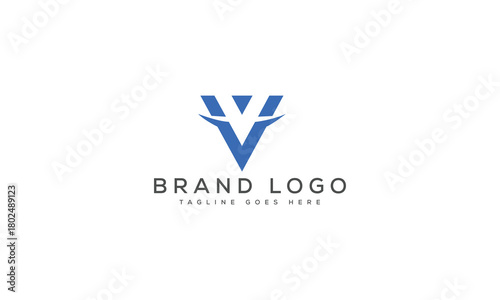 Free Download letter V logo design vector template design for brand. - GFXLoad
