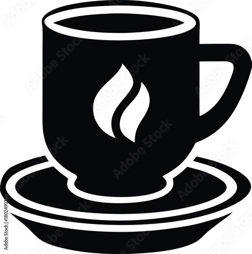 Arabic Coffee Cup Vector Illustration