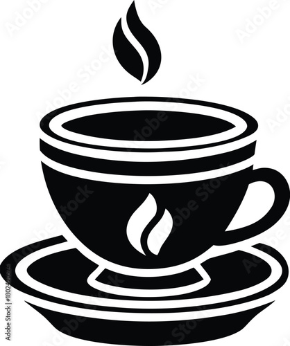 Arabic Coffee Cup Vector Illustration