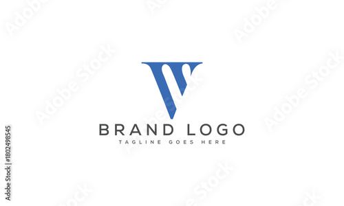 Free Download letter V logo design vector template design for brand. - GFXLoad