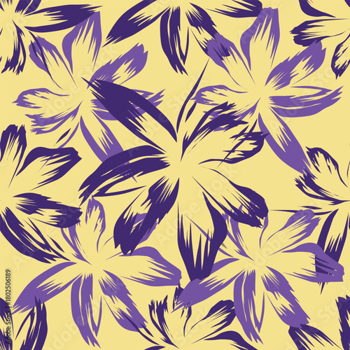 Ditsy floral seamless pattern. Small little flower pattern background. Repeat pattern. Ditsy print. Liberty style. Botanic surface design. Ditsy floral for fashion, texture, fabric, wallpaper, decor