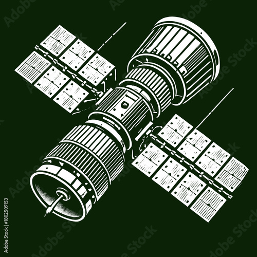 Satellite Vector Silhouette

 
