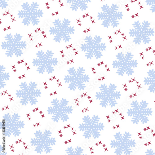 snowfllakes christmas winter vibes vector illustration 