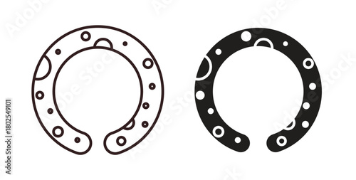 Baby orthopedic pillow icon concept. Glyph vector illustration isolated. Simple solid style.