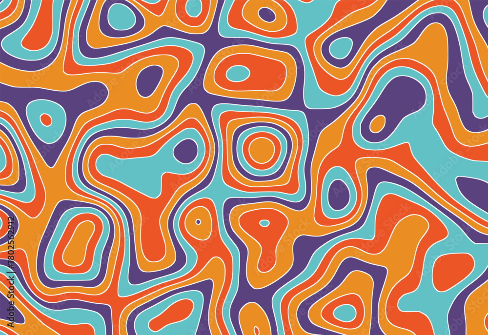 Fototapeta premium Topography Background