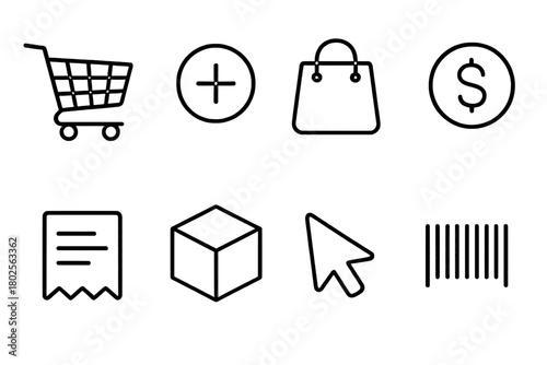 Technology – Online Shopping Icons