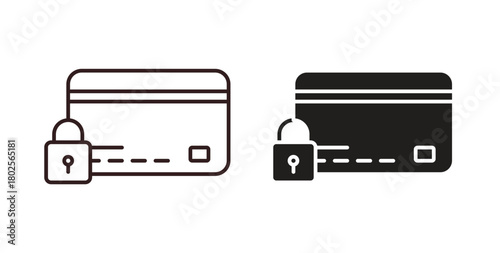 Credit limit icon concept. Glyph vector illustration isolated. Simple solid style.