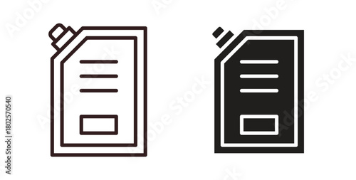 Doys. collection. Silhouette flat icon design element.pouch icon concept. Glyph vector illustration isolated. Simple solid style.