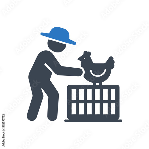Poultry Farming Crate icon