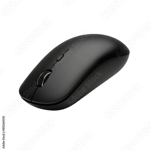 Wireless Mouse Isolated On White