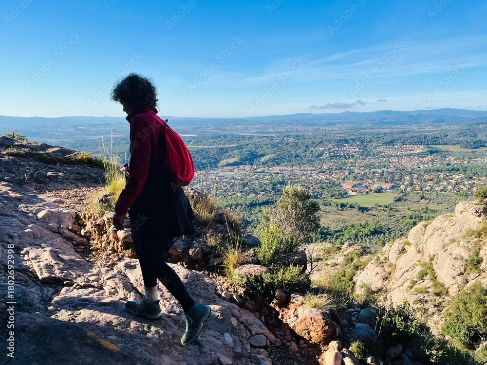 Fototapeta premium Senderismo 